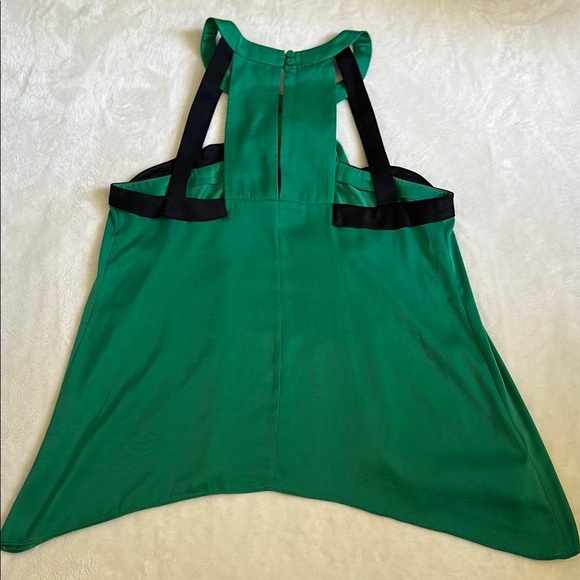 Bcbgmaxazria Color Block Halter Top - Picture 3 of 4